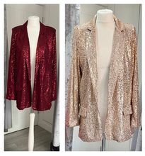 Load image into Gallery viewer, Sequin Blazer
