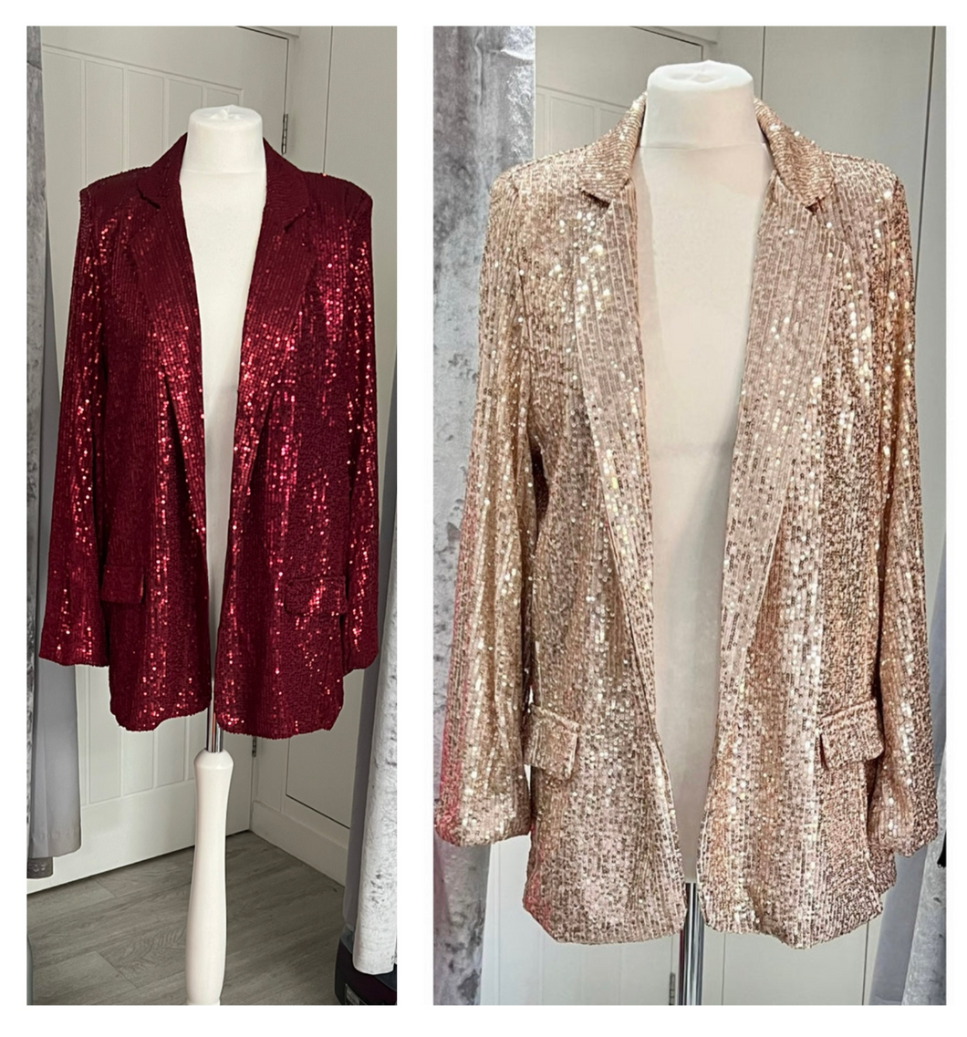 Sequin Blazer