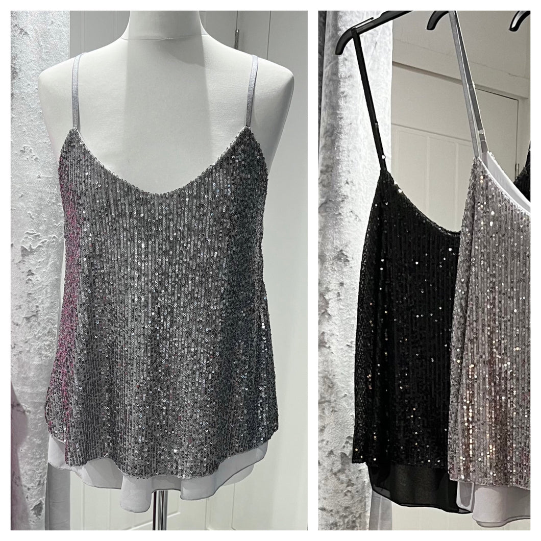 Sparkle cami tops