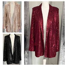 Load image into Gallery viewer, Sequin Blazer
