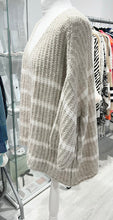 Load image into Gallery viewer, Oversize Breton knit - beige
